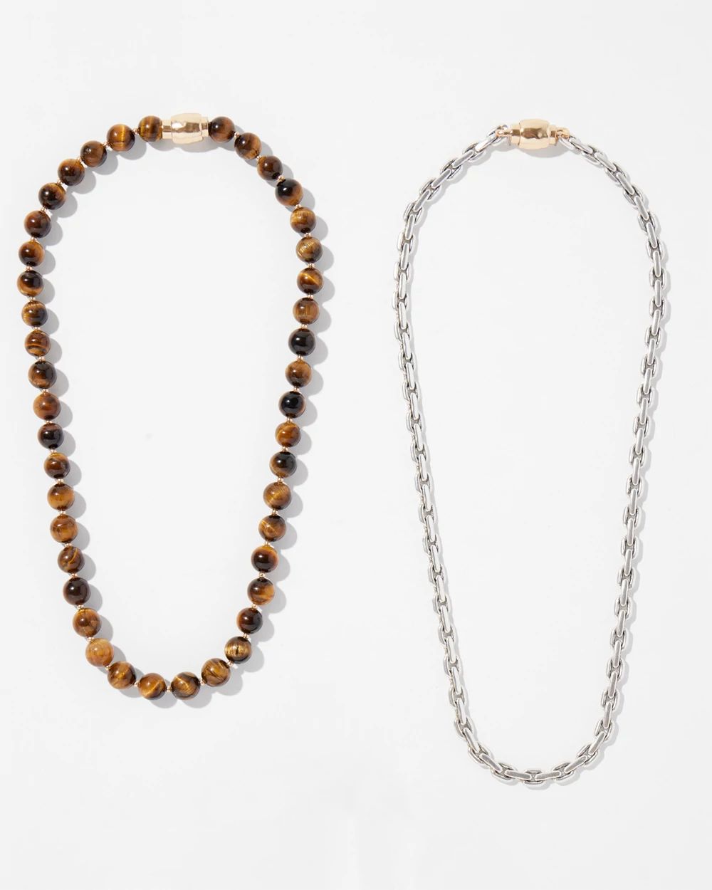 MagneticMix Tiger's Eye Necklace