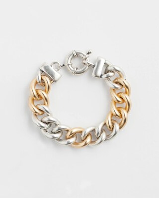 Pavé Detail Links Bracelet