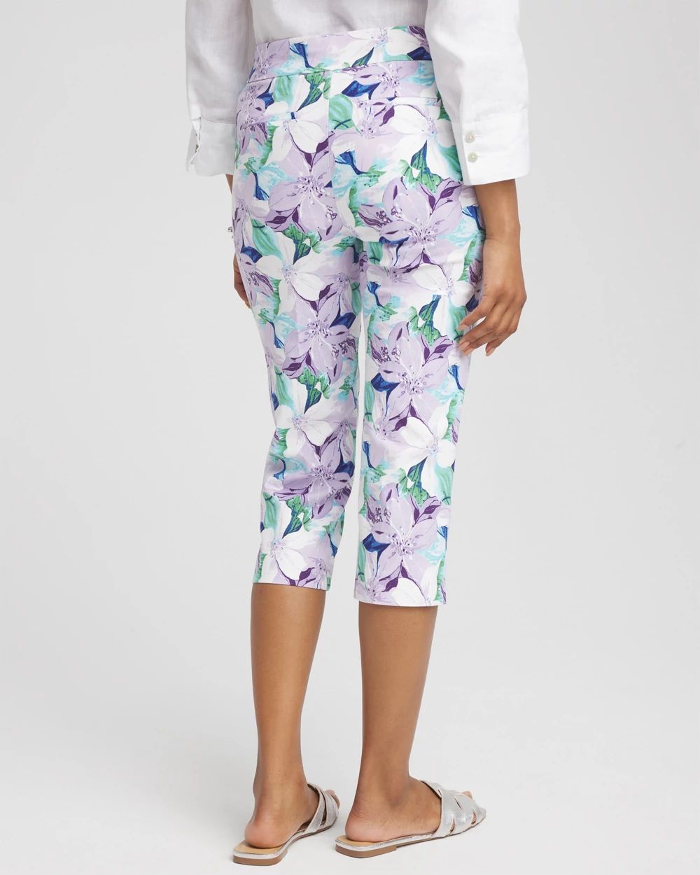 Brigitte™ Lily Pull-On Slim Capri Pants