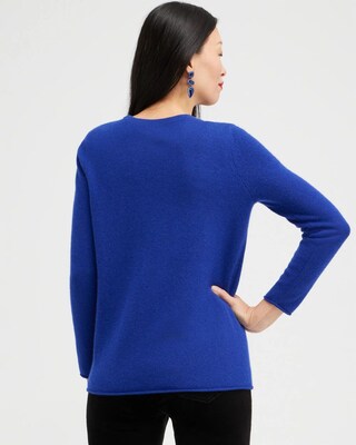 Cashmere Crew Neck Sweater click to view larger image.