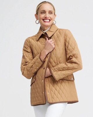 Quilted Mid-Length Jacket
