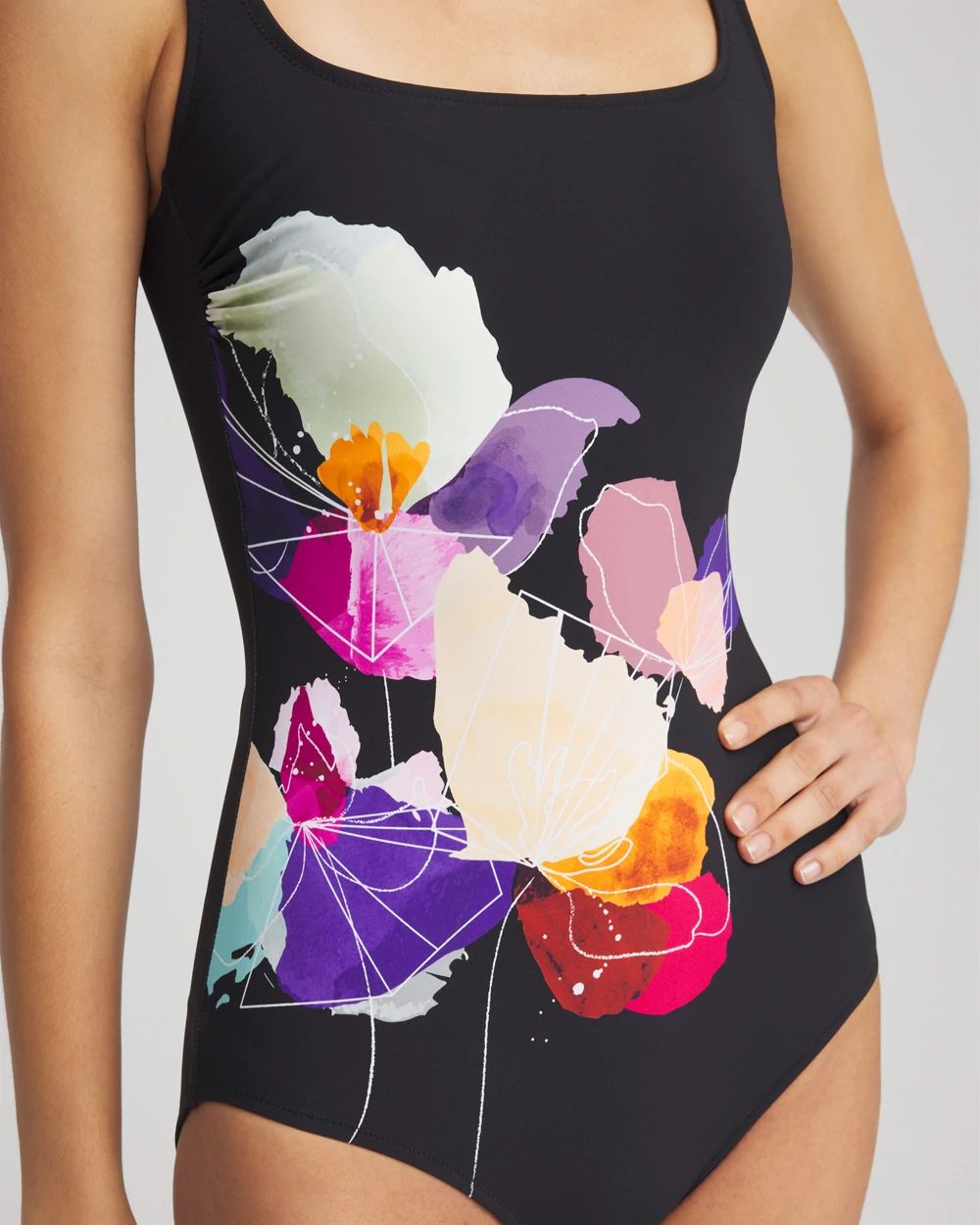 Gottex Enchanted Sun Square Neck Swimsuit