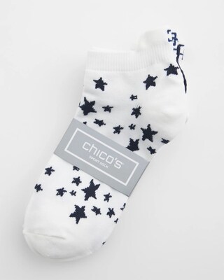 Star Set of Three Ankle Socks