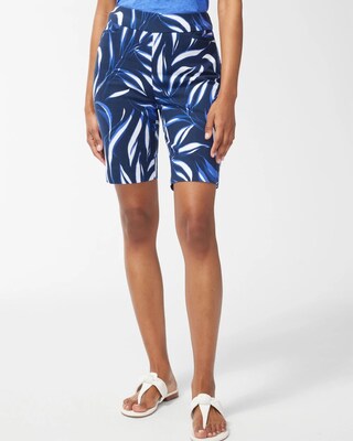 Brigitte Foliage Print Shorts