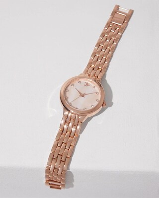 Rose Gold Tone Watch