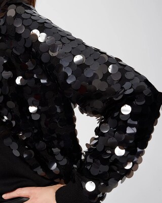 Sequin Cardigan Sweater