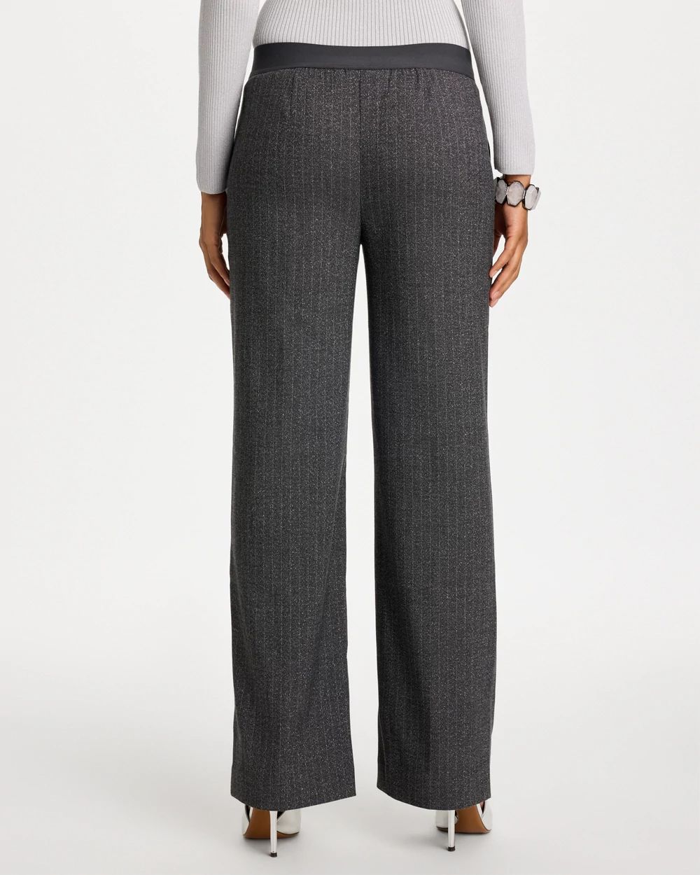 Shimmer Twill Pull-On Pants click to view larger image.
