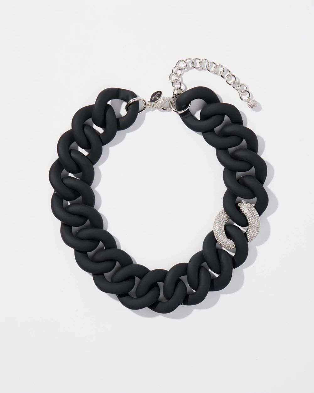 Pavé Detail Bib Necklace
