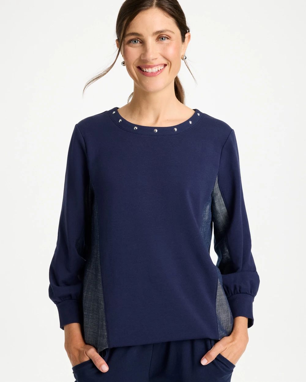 Zenergy® French Terry Pullover