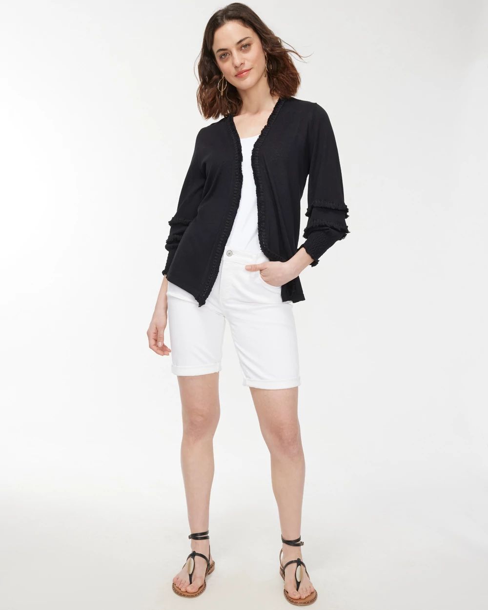 Summer Romance Tassel Hem Cardigan