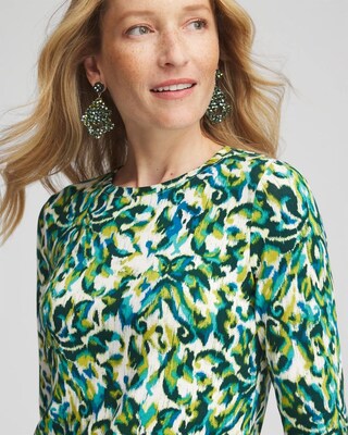 Touch of Cool™ Ikat Layering Tee click to view larger image.