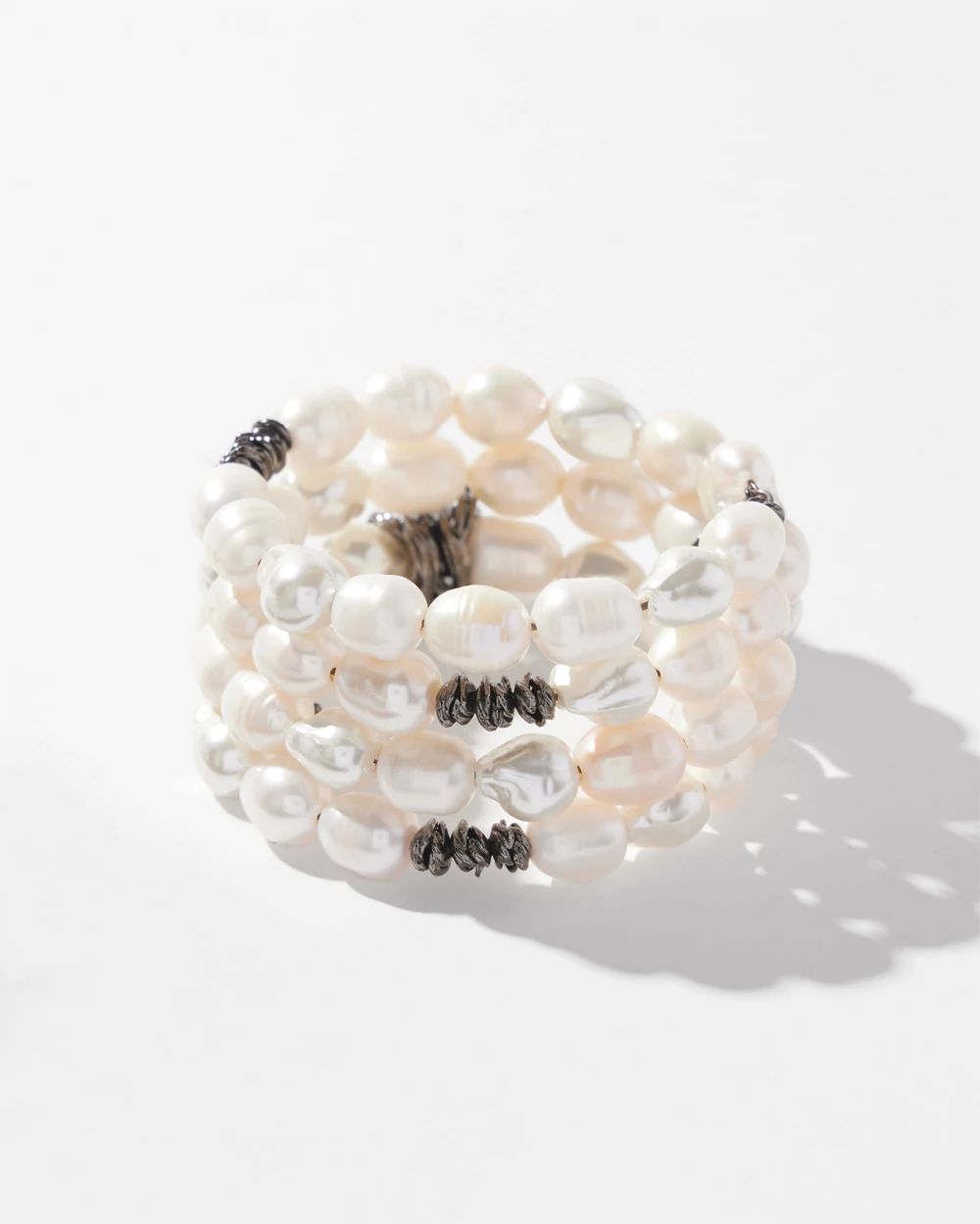 Fresh Water Pearl Coil Bracelet