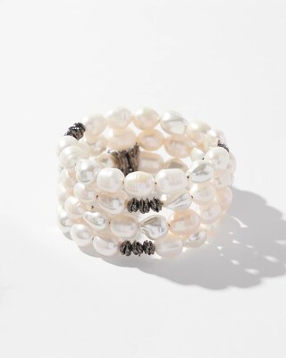 Fresh Water Pearl Coil Bracelet
