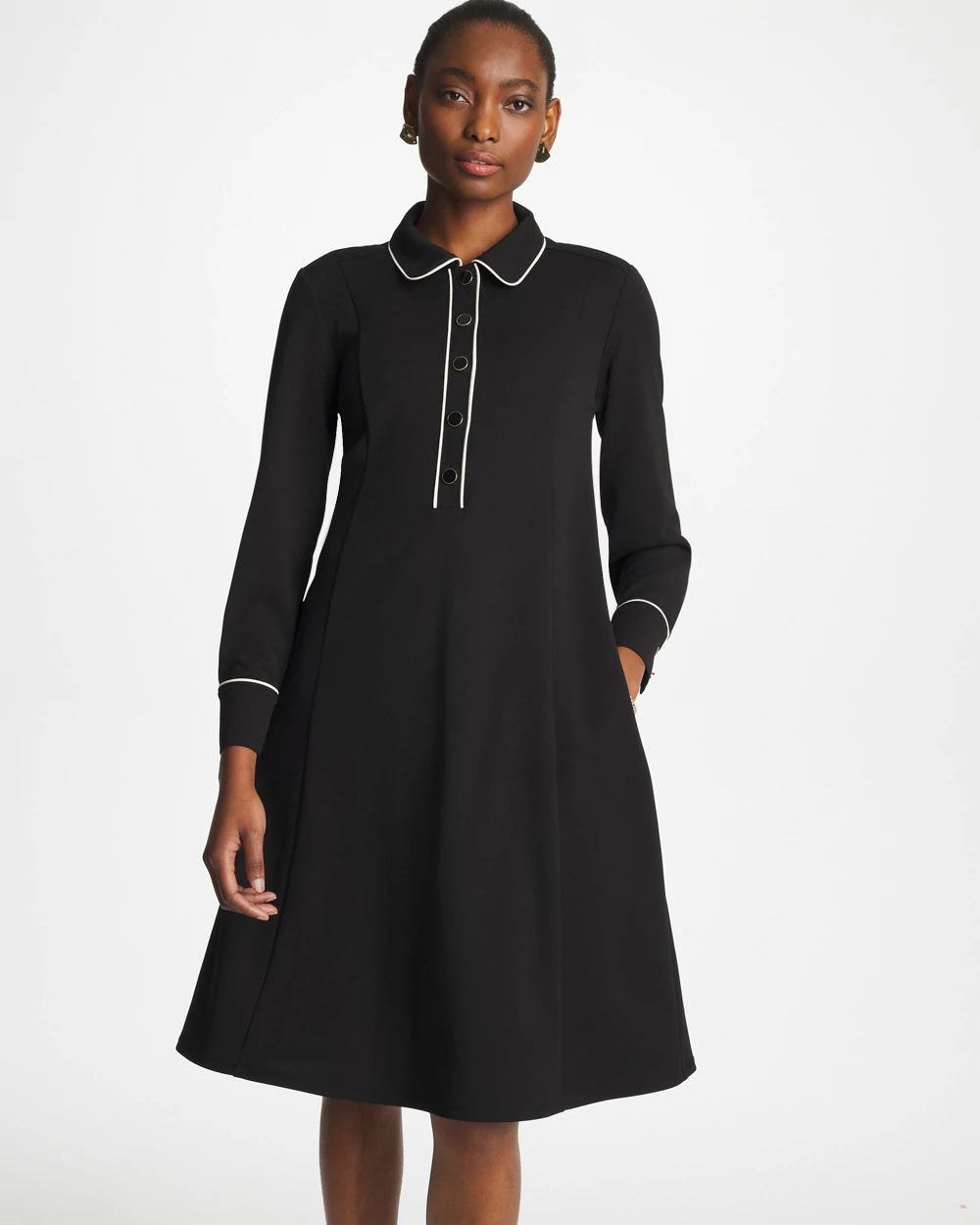 Piping Shirtdress