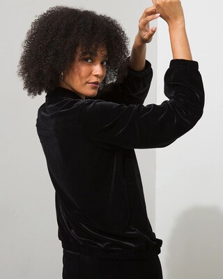 Travelers Collection Velvet Jacket