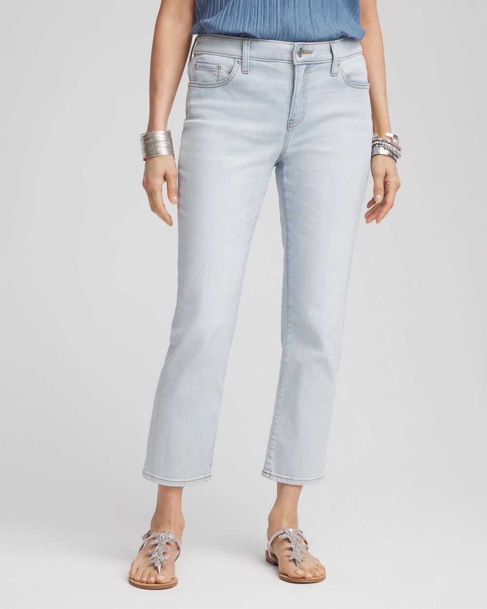 Girlfriend Cropped Jeans