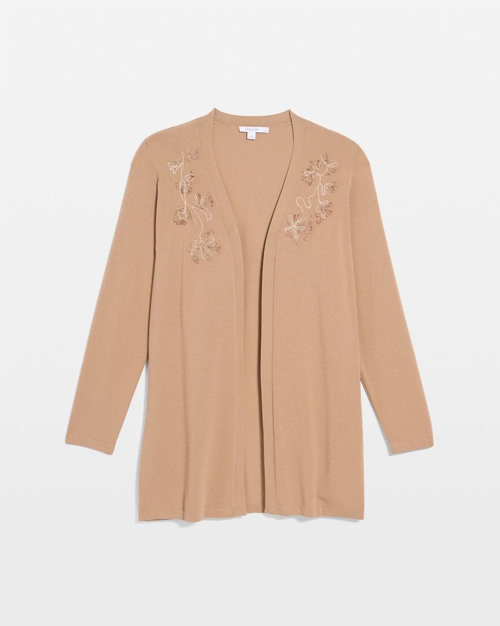 Floral Embroidered Cardigan