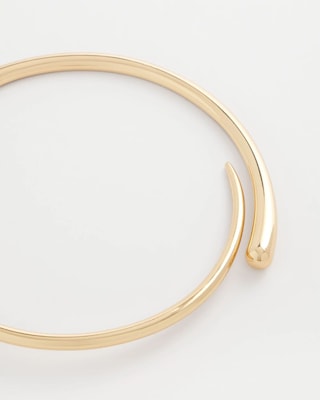 Gold Hinge Collar Necklace click to view larger image.