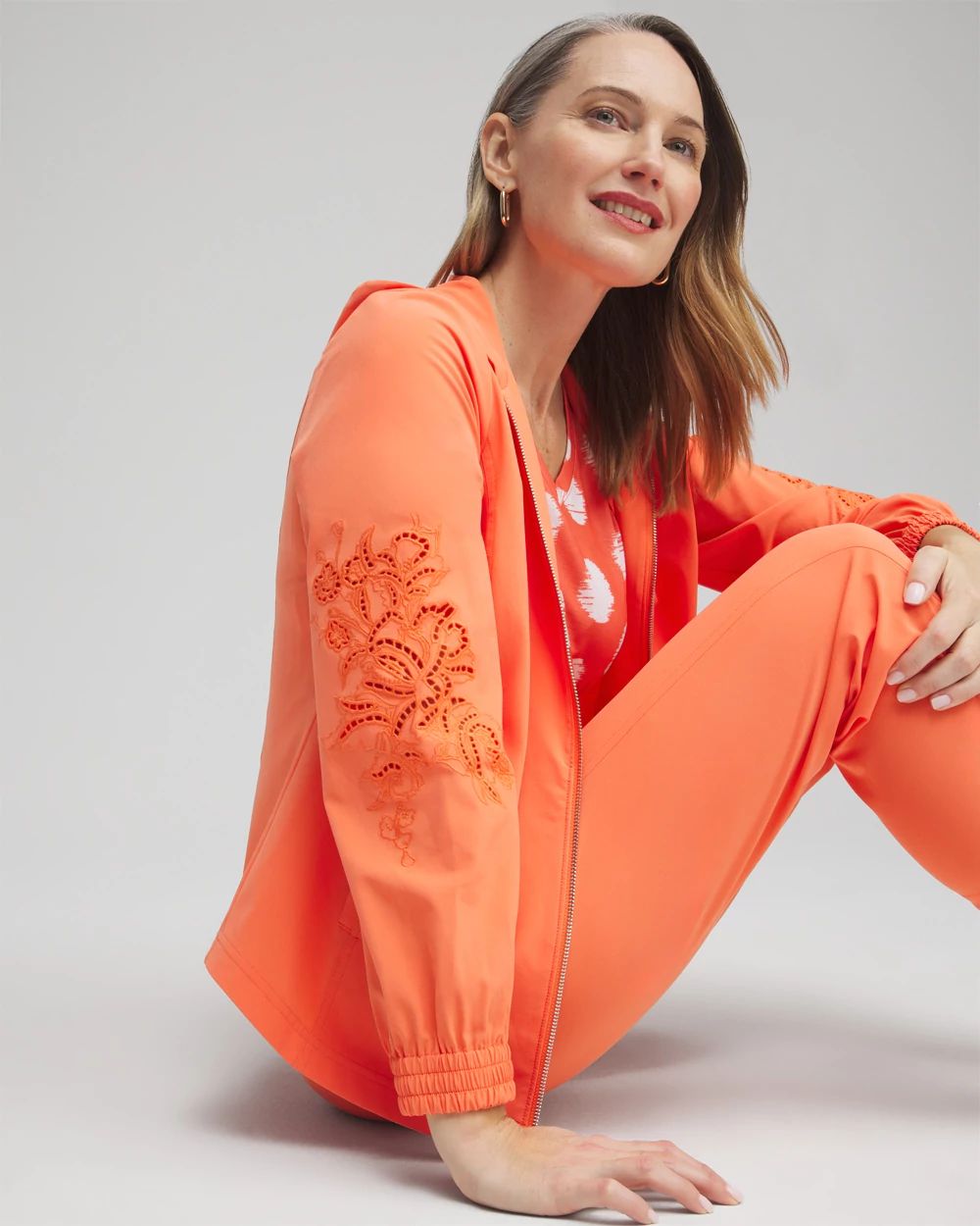 Zenergy® Neema Embroidered Jacket