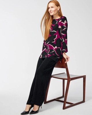 Travelers Leaf Print Tunic