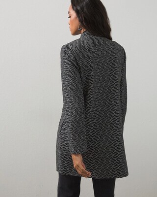 Jacquard Multi Knit Blazer