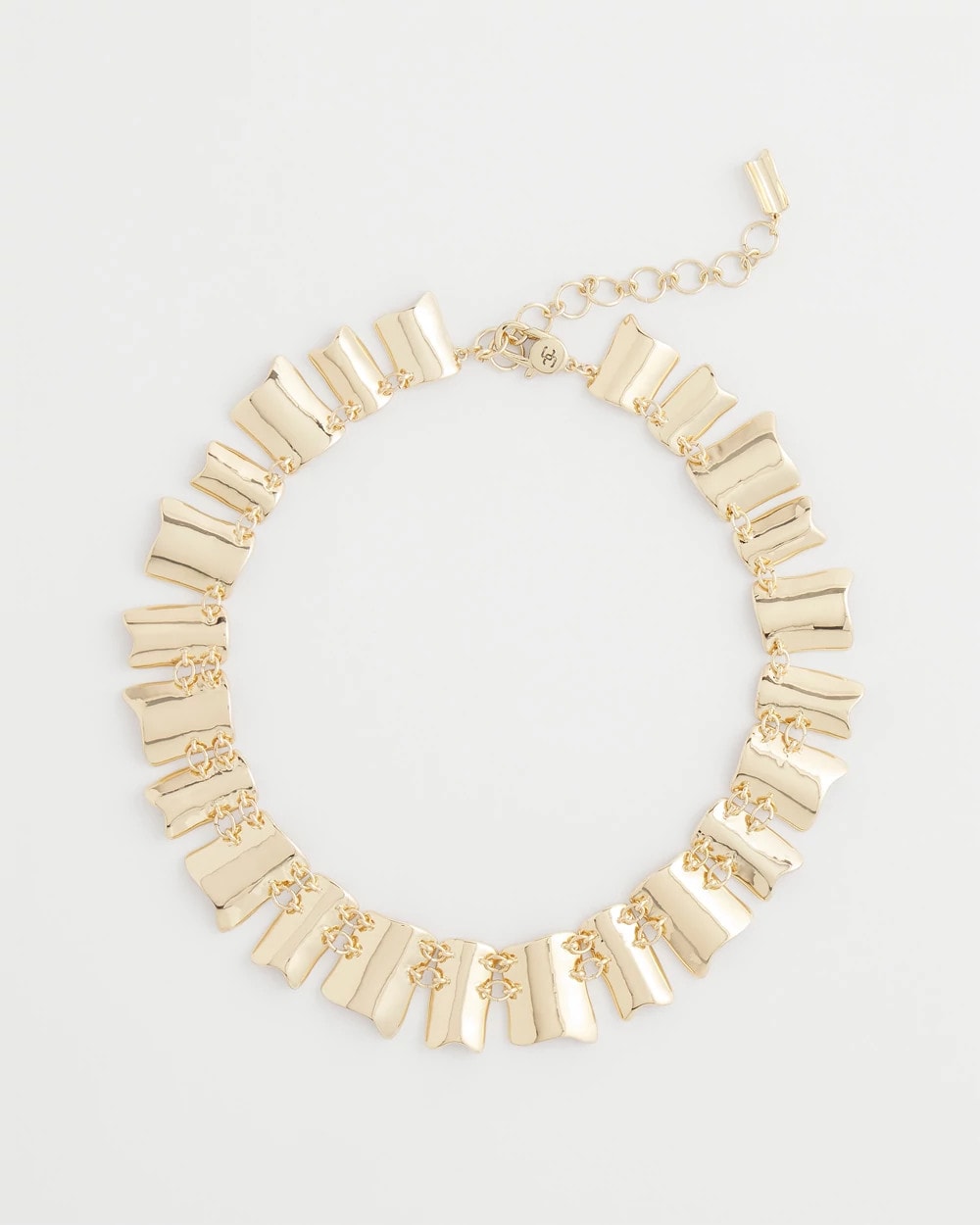 Gold Wave Collar Necklace