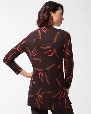 Travelers Collection Floral Cardigan