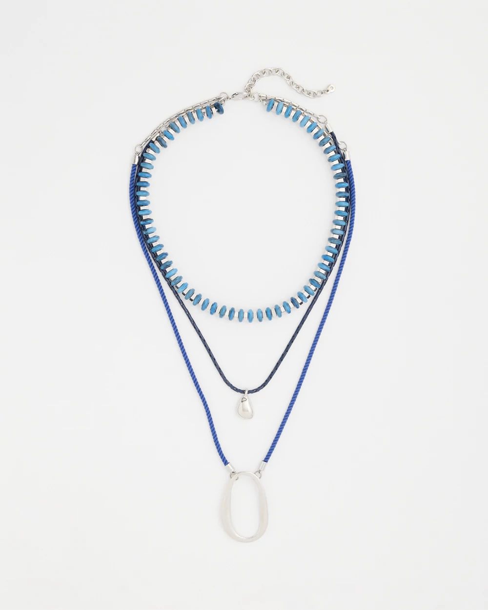 Convertible Beaded Pendant Necklace