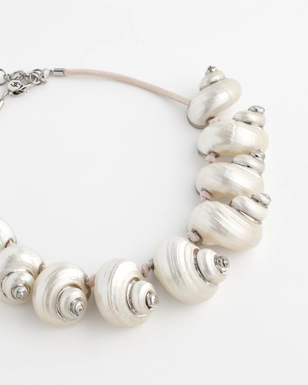 Genuine Seashell Collar Necklace