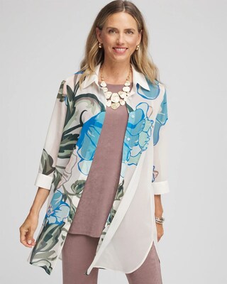 Travelers™ Artisinal Chiffon Tunic click to view larger image.