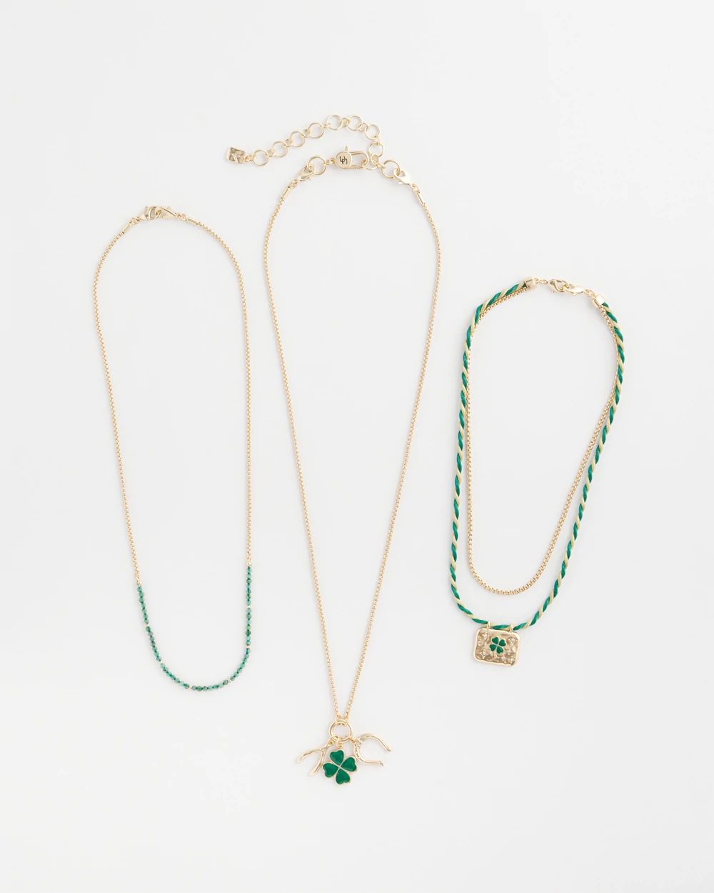 St. Patrick's Day Convertible Multi Strand Necklace