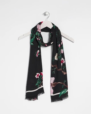 Kyoto Bloom Oblong Scarf