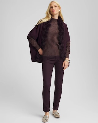 Metallic Ribbed Pullover click to view larger image.
