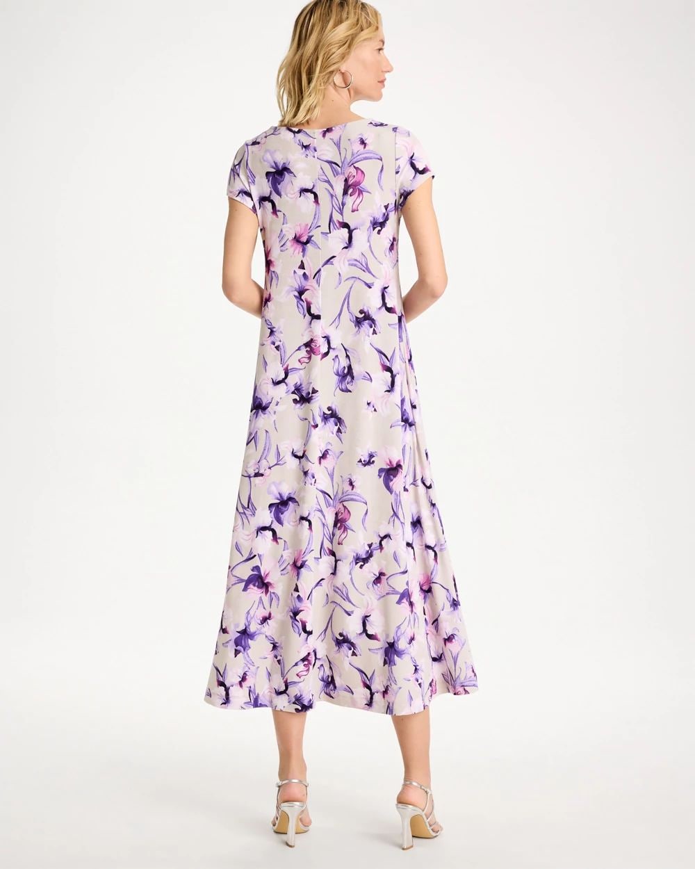 Travelers™ Amethyst Iris Maxi Dress click to view larger image.