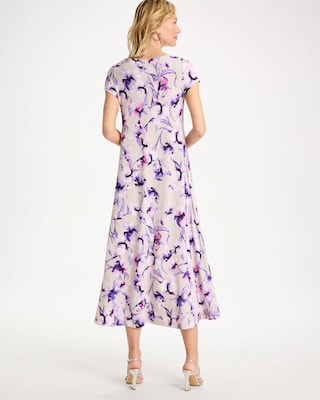 Travelers™ Amethyst Iris Maxi Dress click to view larger image.