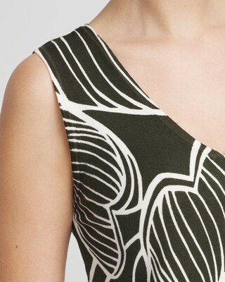 Leaf V-neck Sweater Tank