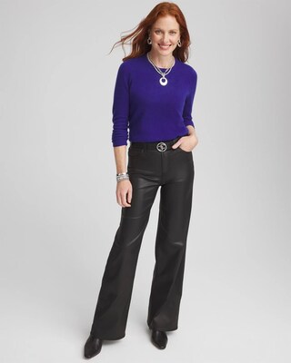 Cashmere Crewneck Sweater click to view larger image.