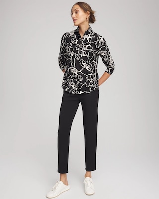 Zenergy® Half-Zip Mockneck Top click to view larger image.