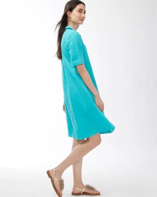 Linen Popover Dress