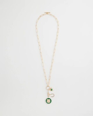 Lucky Charm Twice As Nice Necklace