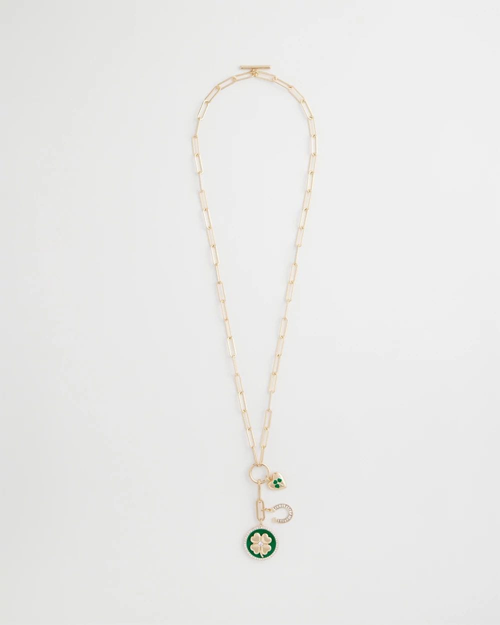 Lucky Charm Twice As Nice Necklace