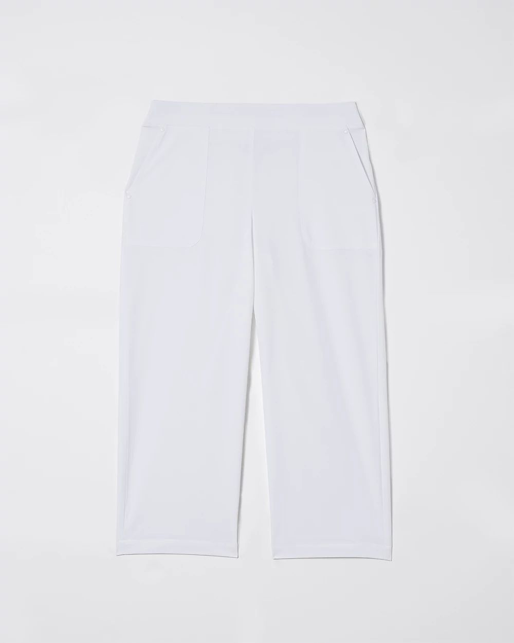Zenergy UPF Neema White Wide Leg Crops