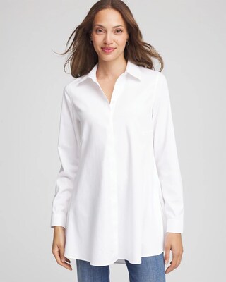No Iron™ Pocketed Tunic click to view larger image.