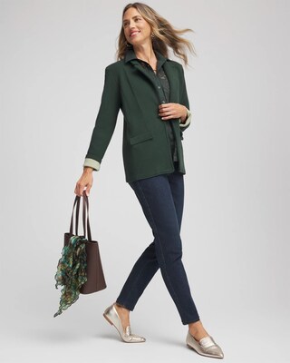 Pull-On Slim-Fit Ankle Jeggings click to view larger image.