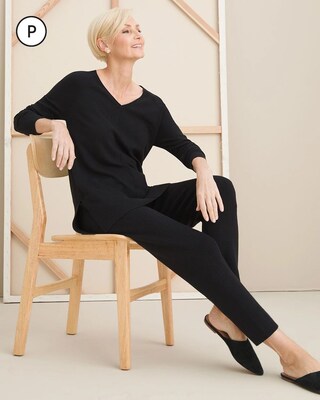 Petite Zenergy Cotton Cashmere-Blend Pants