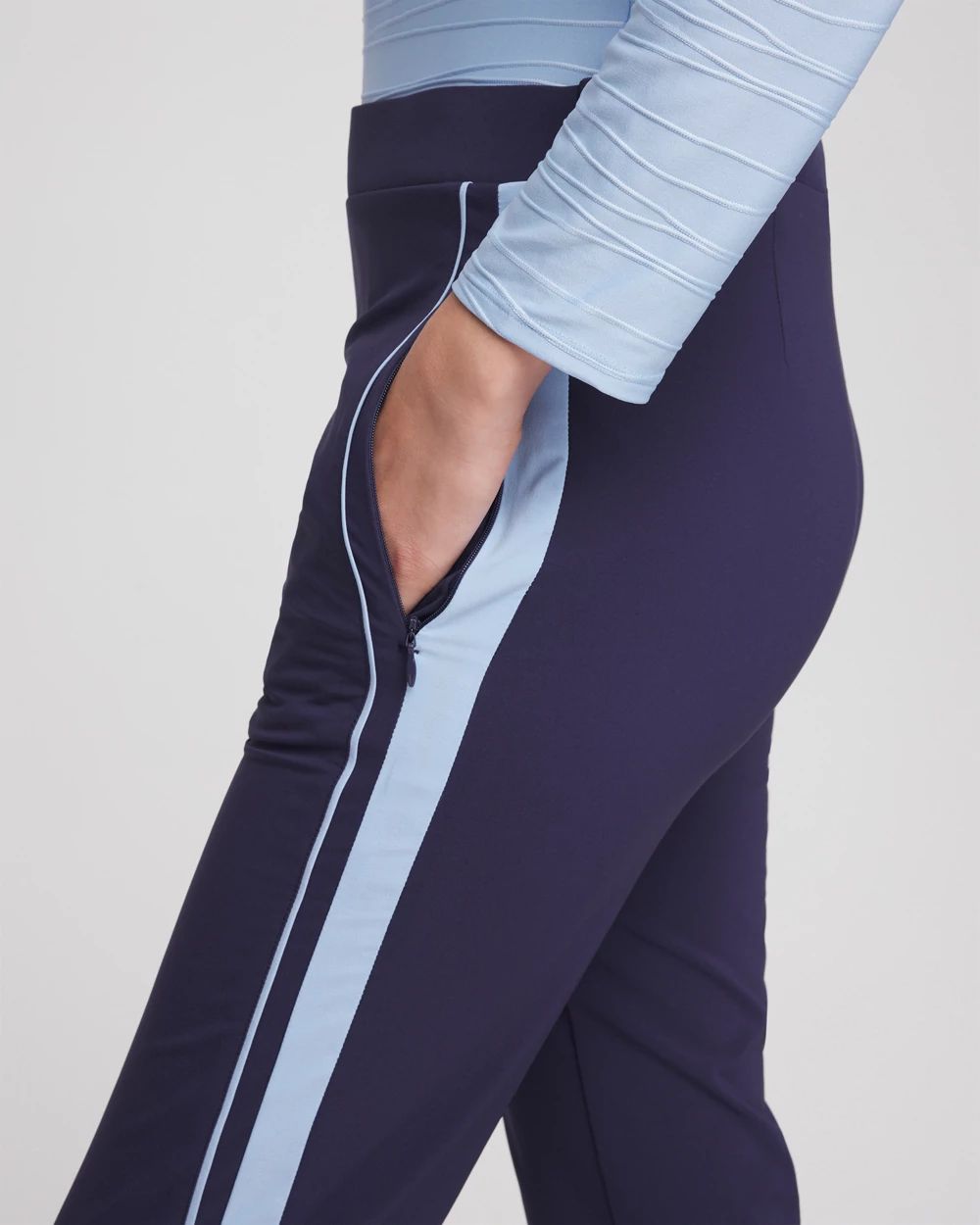 Zenergy® UPF Piped Ankle Pants