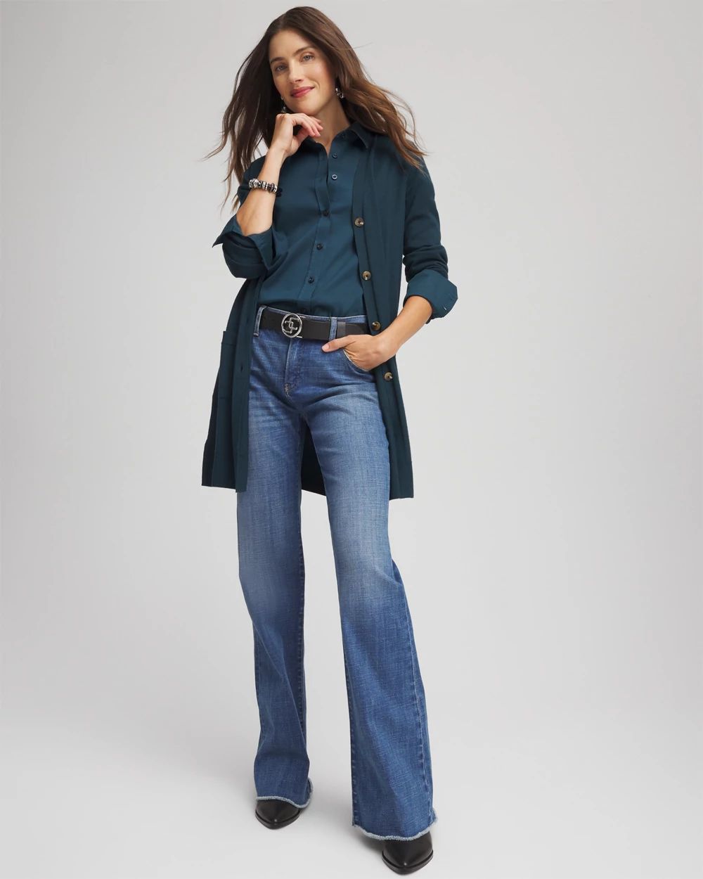 No Iron™ Stretch Shirt click to view larger image.