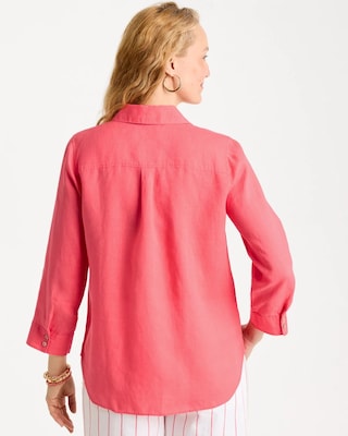 No Iron™ Linen Shirt click to view larger image.