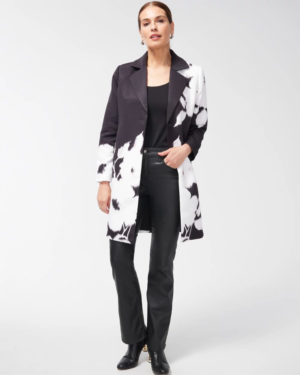 Faille Floral Topper