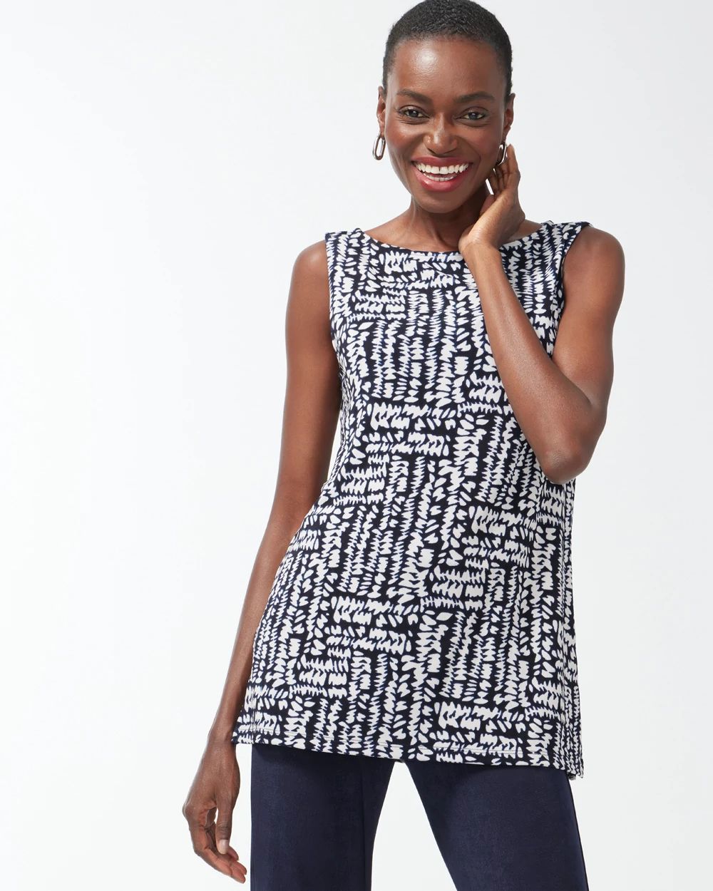 Travelers Pebble Print Tank